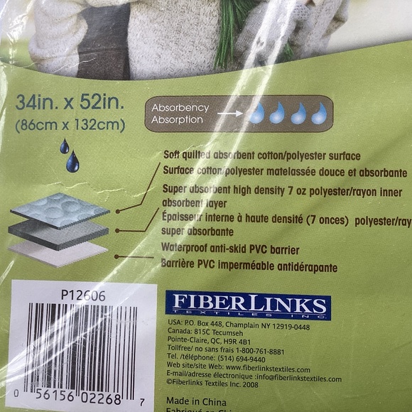 Waterproof Bed Pad, Set of 2 - Picture 3 of 4